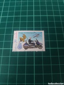 Sellos: Usado lujo edifil 3623 policía española trasportes moto helicóptero fuerzas especiales 1999